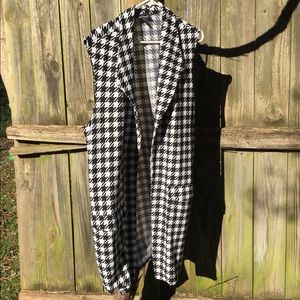 Herringbone slinky tunic/vest